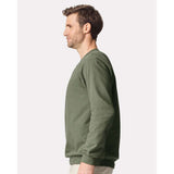 Gildan - Unisex Softstyle® Midweight 1/4 Zip Sweatshirt - SF008 - Military Green