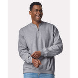 Gildan - Unisex Softstyle® Midweight 1/4 Zip Sweatshirt - SF008 - Sport Grey