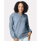 Gildan - Unisex Softstyle® Midweight 1/4 Zip Sweatshirt - SF008 - Stone Blue