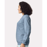 Gildan - Unisex Softstyle® Midweight 1/4 Zip Sweatshirt - SF008 - Stone Blue