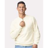 Gildan - Unisex Softstyle® Midweight 1/4 Zip Sweatshirt - SF008 - Off White