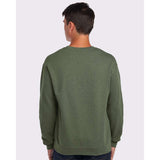 JERZEES - Unisex NuBlend® Crewneck Sweatshirt - 562MR - Military Green Heather