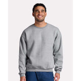 JERZEES - Unisex Rugged Crewneck Sweatshirt - C12MR - Athletic Heather