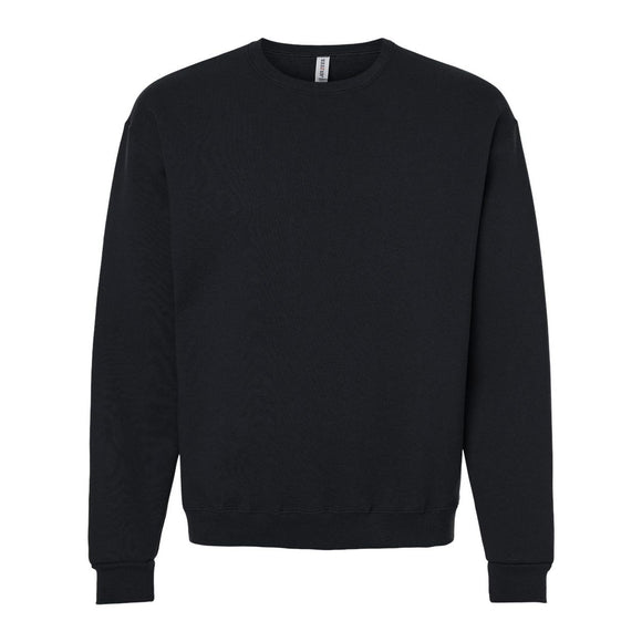 JERZEES - Unisex Rugged Crewneck Sweatshirt - C12MR - Black Ink