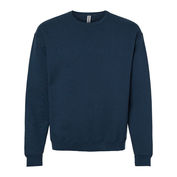 JERZEES - Unisex Rugged Crewneck Sweatshirt - C12MR - Washed Navy