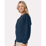 JERZEES - Unisex Rugged Crewneck Sweatshirt - C12MR - Washed Navy