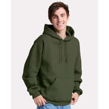 JERZEES - Unisex Rugged Hooded Sweatshirt - H12MR - Military Green