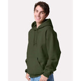 JERZEES - Unisex Rugged Hooded Sweatshirt - H12MR - Military Green