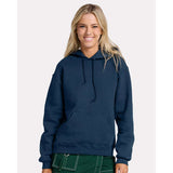JERZEES - Unisex Rugged Hooded Sweatshirt - H12MR - Washed Navy