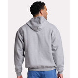 JERZEES - Unisex Rugged Full-Zip Hooded Sweatshirt - Z12MR - Athletic Heather