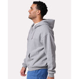 JERZEES - Unisex Rugged Full-Zip Hooded Sweatshirt - Z12MR - Athletic Heather