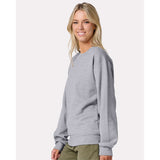 JERZEES - Unisex Ultimate CVC Crewneck Sweatshirt - IC48MR - Athletic Heather