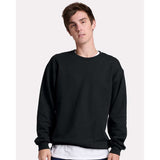 JERZEES - Unisex Ultimate CVC Crewneck Sweatshirt - IC48MR - Black Ink
