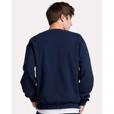 JERZEES - Unisex Ultimate CVC Crewneck Sweatshirt - IC48MR - J. Navy