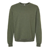 JERZEES - Unisex Ultimate CVC Crewneck Sweatshirt - IC48MR - Military Green Heather