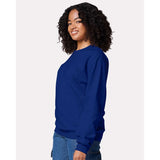 JERZEES - Unisex Ultimate CVC Crewneck Sweatshirt - IC48MR - Orchid