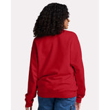 JERZEES - Unisex Ultimate CVC Crewneck Sweatshirt - IC48MR - True Red