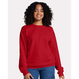 JERZEES - Unisex Ultimate CVC Crewneck Sweatshirt - IC48MR - True Red