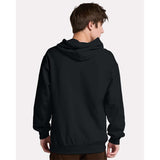 JERZEES - Unisex Ultimate CVC Hooded Sweatshirt - IC49MR - Black Ink
