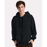 JERZEES - Unisex Ultimate CVC Hooded Sweatshirt - IC49MR - Black Ink