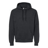 JERZEES - Unisex Ultimate CVC Hooded Sweatshirt - IC49MR - Black Ink Heather