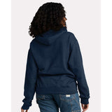 JERZEES - Unisex Ultimate CVC Hooded Sweatshirt - IC49MR - Indigo Heather