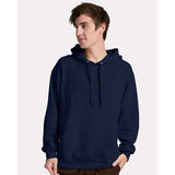 JERZEES - Unisex Ultimate CVC Hooded Sweatshirt - IC49MR - J. Navy