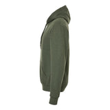 JERZEES - Unisex Ultimate CVC Hooded Sweatshirt - IC49MR - Military Green Heather
