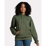 JERZEES - Unisex Ultimate CVC Hooded Sweatshirt - IC49MR - Military Green Heather