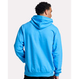 JERZEES - Unisex Ultimate CVC Hooded Sweatshirt - IC49MR - Soul Blue Heather