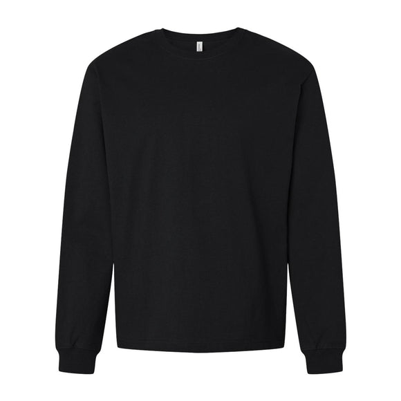 BELLA + CANVAS - Unisex 7.5 oz Heavyweight Long Sleeve Tee - 4651 - Black