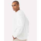 BELLA + CANVAS - Unisex 7.5 oz Heavyweight Long Sleeve Tee - 4651 - White