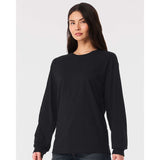 BELLA + CANVAS - 6 oz. Heavyweight Long Sleeve Tee - 3511 - Vintage Black