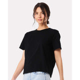 BELLA + CANVAS - Women's 6 oz Heavyweight Tee - 6110 - Black