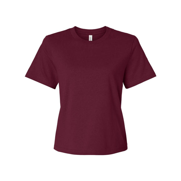BELLA + CANVAS - Women's 6 oz Heavyweight Tee - 6110 - Maroon