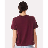 BELLA + CANVAS - Women's 6 oz Heavyweight Tee - 6110 - Maroon