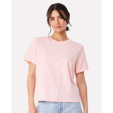 BELLA + CANVAS - Women's 6 oz Heavyweight Tee - 6110 - Soft Pink