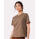 BELLA + CANVAS - Women's 6 oz Heavyweight Tee - 6110 - Vintage Brown