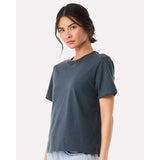 BELLA + CANVAS - Women's 6 oz Heavyweight Tee - 6110 - Vintage Navy