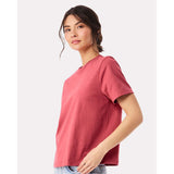 BELLA + CANVAS - Women's 6 oz Heavyweight Tee - 6110 - Vintage Red