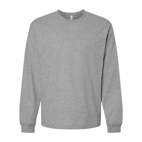 BELLA + CANVAS - Unisex 7.5 oz Heavyweight Long Sleeve Tee - 4651 - Athletic Heather