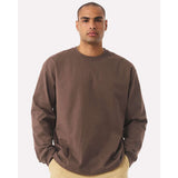 BELLA + CANVAS - Unisex 7.5 oz Heavyweight Long Sleeve Tee - 4651 - Cocoa