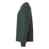 BELLA + CANVAS - Unisex 7.5 oz Heavyweight Long Sleeve Tee - 4651 - Hunter Green