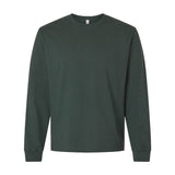 BELLA + CANVAS - Unisex 7.5 oz Heavyweight Long Sleeve Tee - 4651 - Hunter Green