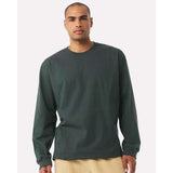 BELLA + CANVAS - Unisex 7.5 oz Heavyweight Long Sleeve Tee - 4651 - Hunter Green