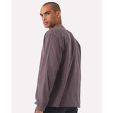 BELLA + CANVAS - Unisex 7.5 oz Heavyweight Long Sleeve Tee - 4651 - Purple Storm