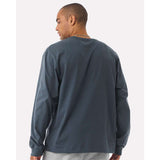 BELLA + CANVAS - Unisex 7.5 oz Heavyweight Long Sleeve Tee - 4651 - Vintage Navy