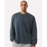 BELLA + CANVAS - Unisex 7.5 oz Heavyweight Long Sleeve Tee - 4651 - Vintage Navy