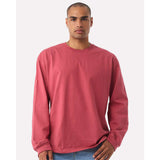 BELLA + CANVAS - Unisex 7.5 oz Heavyweight Long Sleeve Tee - 4651 - Vintage Red