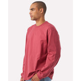 BELLA + CANVAS - Unisex 7.5 oz Heavyweight Long Sleeve Tee - 4651 - Vintage Red